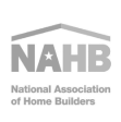 National Association of Home Builders grey house logo